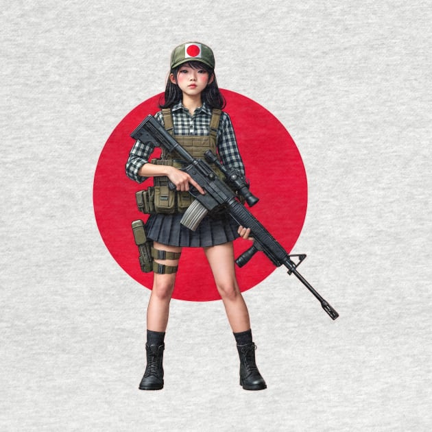 Tactical Girl by Rawlifegraphic